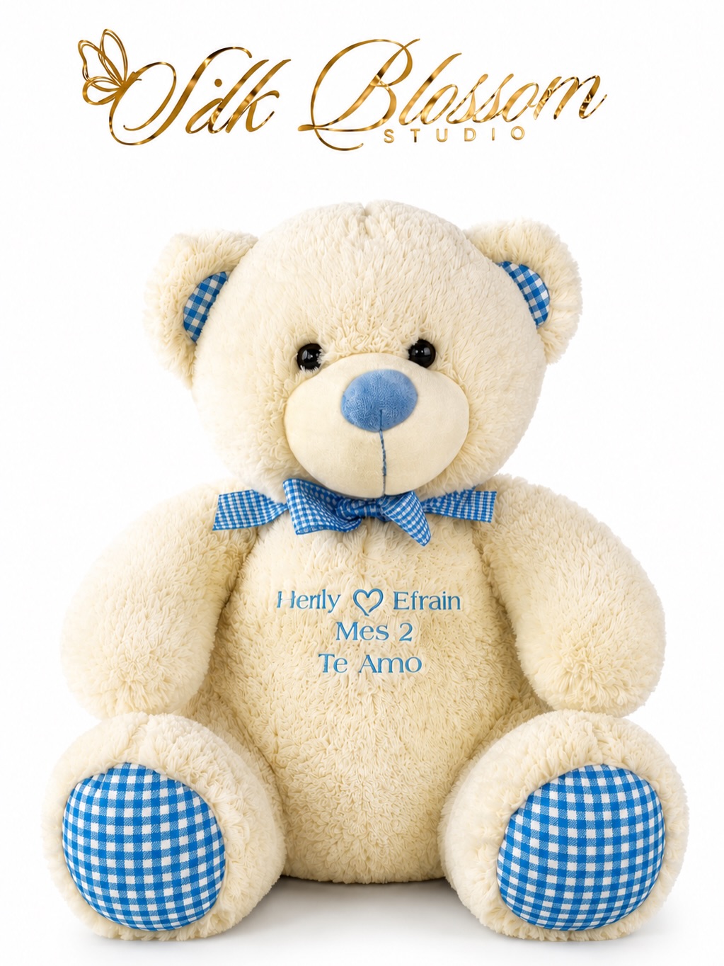 Custom teddybear With text 🧸💙

#customteddy #giftteddybear #boymom #giftsdublin