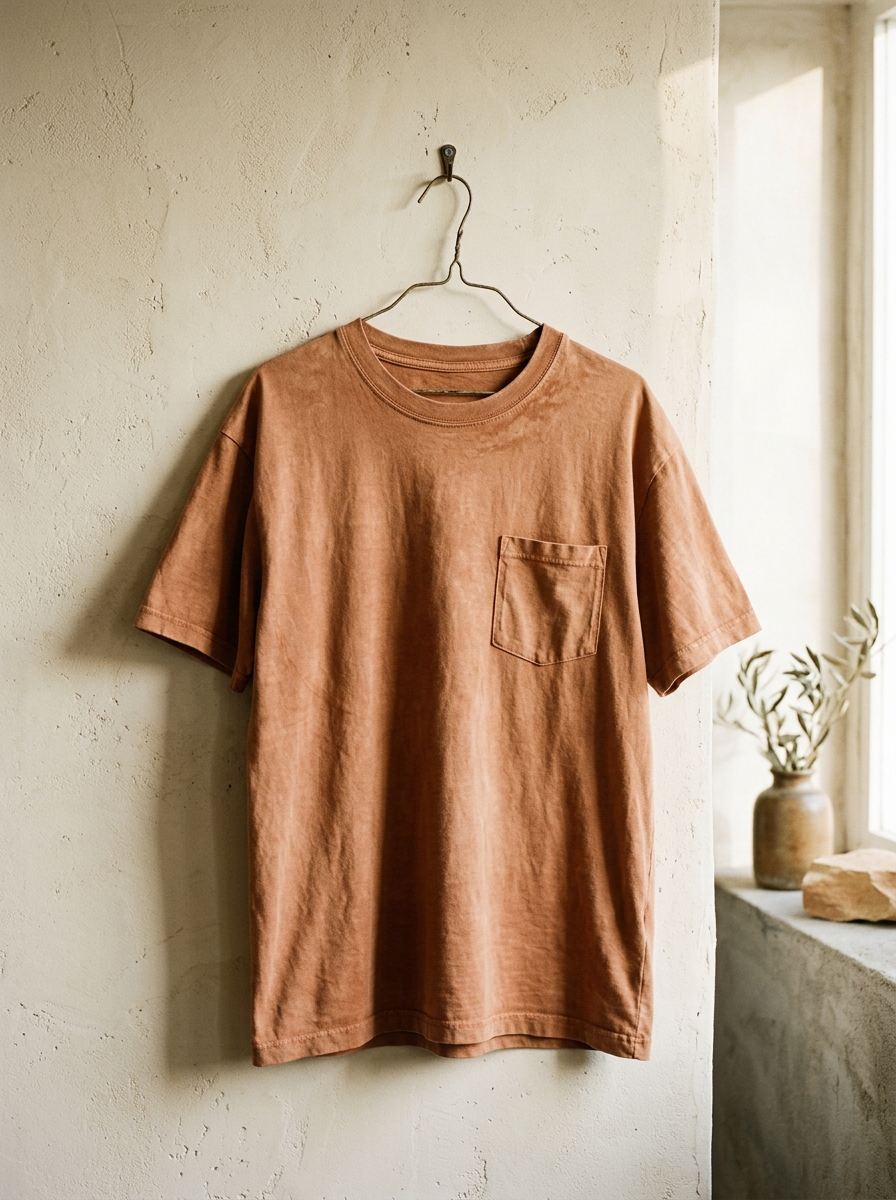 Garment-Dyed Pocket Tee